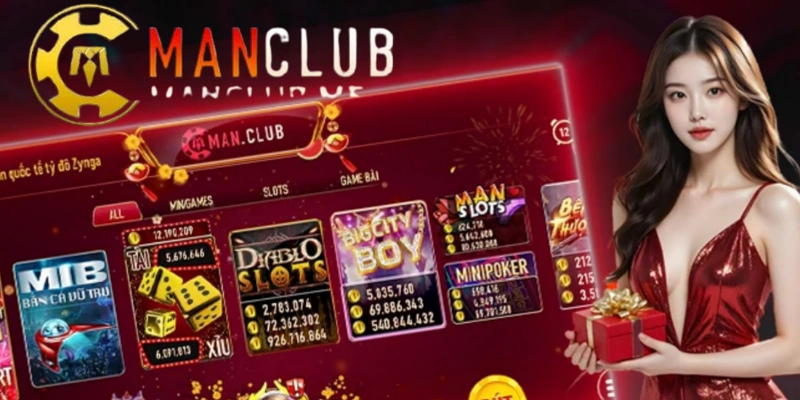 Những điểm cộng lớn khi bạn tham gia chơi game tại MANCLUB. 